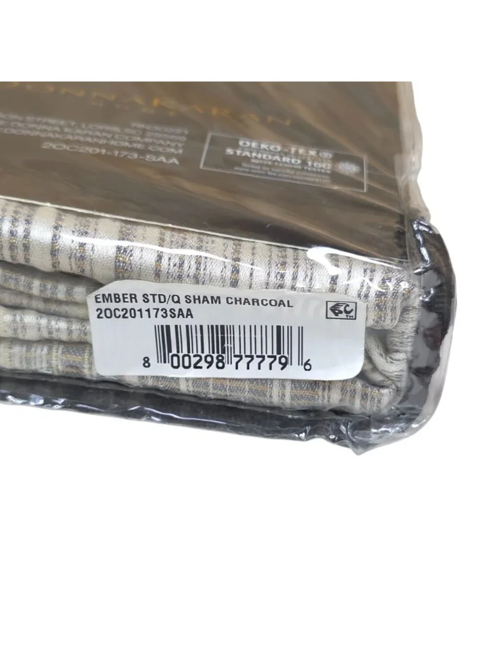 Donna Karan Home Ember Collection Full/Queen Duvet Cover & 1 Standard/Queen Sham